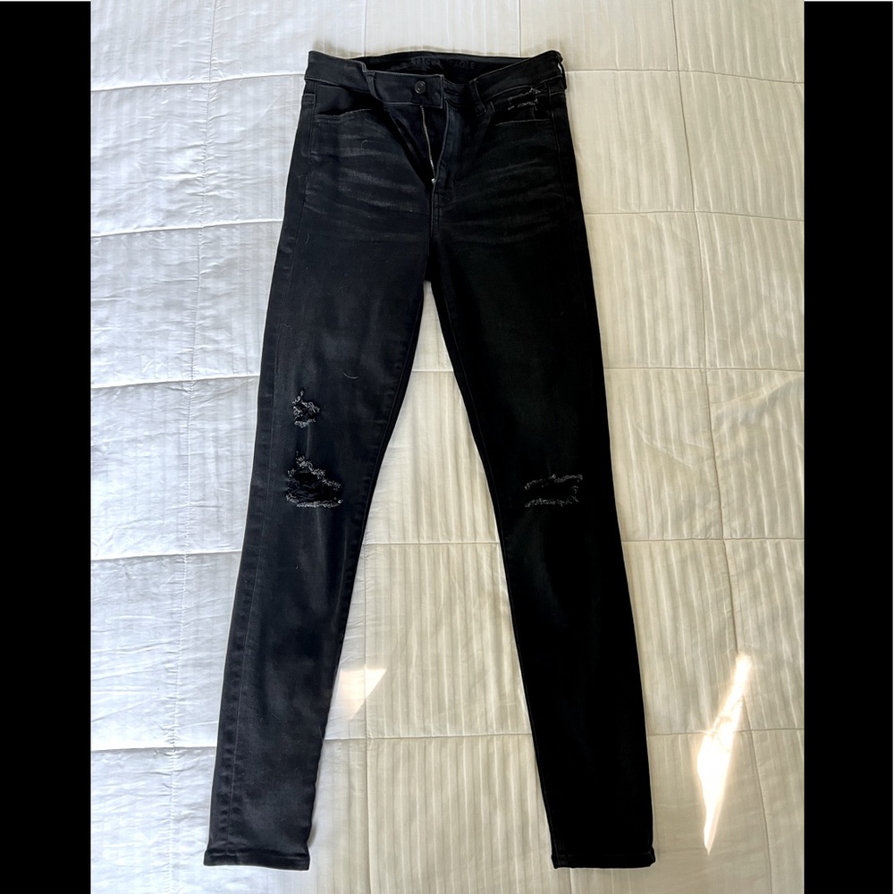 AE NE(X)T LEVEL RIPPED SUPER HIGH-WAISTED JEGGING